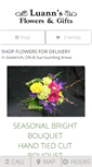 Mobile Screenshot of luannscountryflowers.com